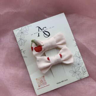 New Arrivals cherry bow