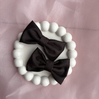New Arrivals chocolate brown bows