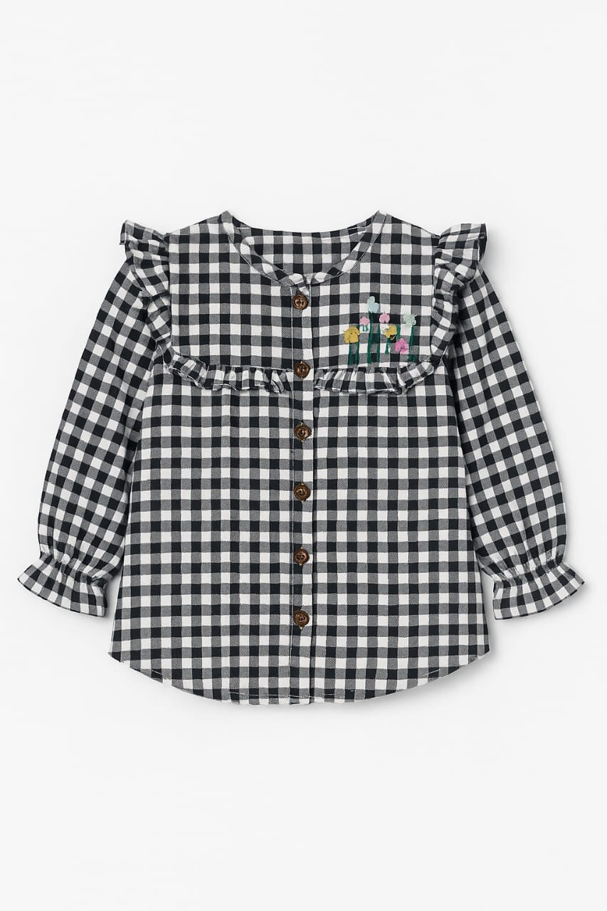 little garden checks shirt little garden checks shirt